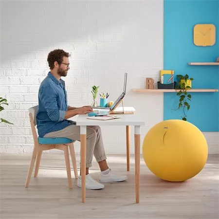 Vankúš na sedenie, ergonomický, LEITZ "Ergo Cosy", pokojná modrá 5