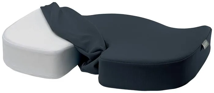 Vankúš na sedenie, ergonomický, LEITZ "Ergo Cosy", zamatová sivá 2