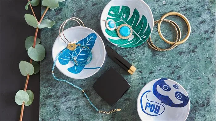 Popisovač na porcelán, sada, EDDING  "4200 Cool color", 6 rôznych farieb 6