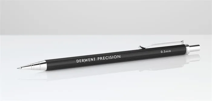 Mikroceruzka, sada, 0,5 mm, DERWENT "Precision", HB 2