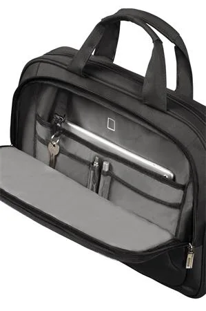 Taška na notebook, 15,6", AMERICAN TOURISTER "AT Work", čierna-oranžová 7