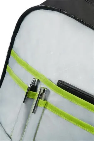 Batoh na notebook, 15,6", AMERICAN TOURISTER "Urban Groove", čierny-limetkový 4