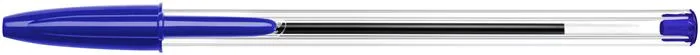 Guľôčkové pero, 0,32 mm, s vrchnákom, BIC "Cristal Original", modré 5