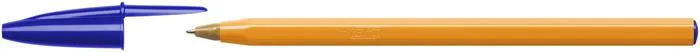 Guľôčkové pero, 0,3 mm, s vrchnákom, BIC "Orange Original Fine", modré 2