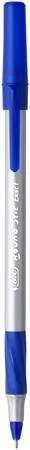 Guľôčkové pero, 0,28 mm, s vrchnákom, BIC "Round Stic Exact", modré 2