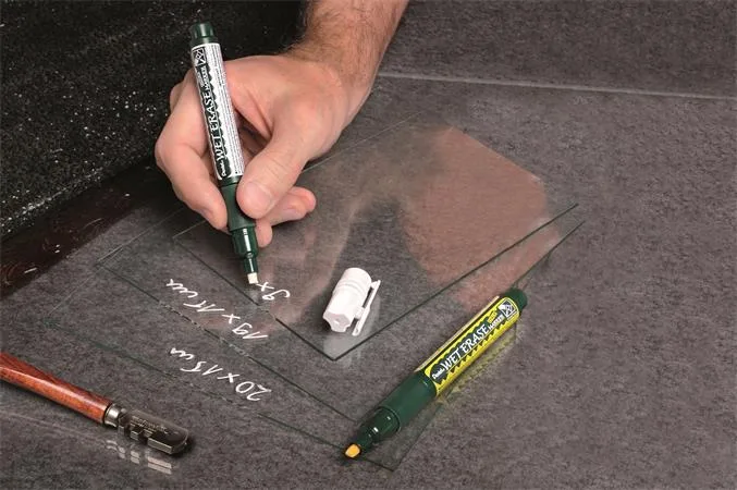 Kriedový popisovač, 2-4 mm, dlátový hrot, PENTEL "SMW26", žltá 4