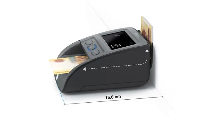 Detektor falzifikátov, automatický, SAFESCAN "155-S", čierna 2