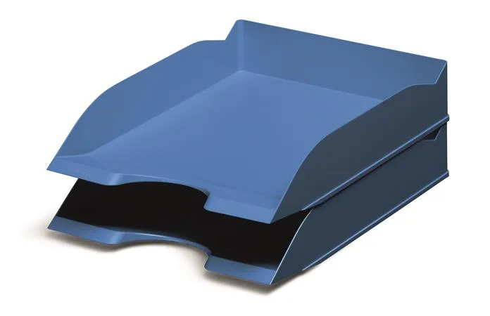 Odkladač, plastový, DURABLE "Eco", modrá 2