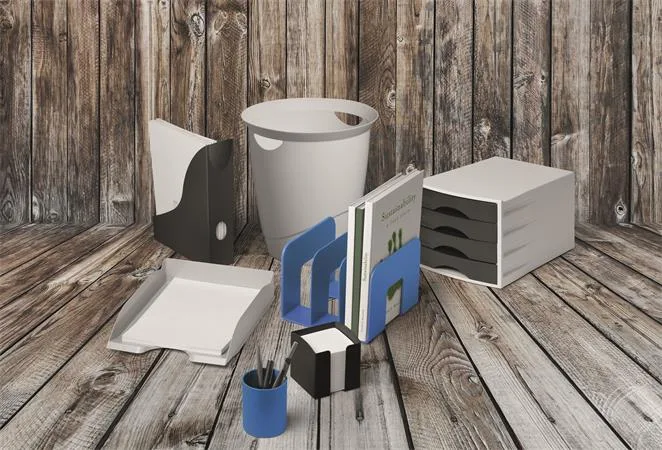 Odkladač, plastový, DURABLE "Eco", sivá 4