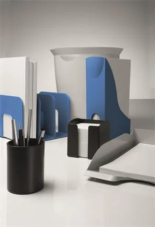 Zakladač, plastový, 73 mm, DURABLE "Eco", modrá 4