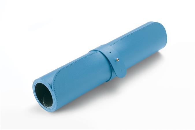 Podložka na stôl, 800x300 mm, obojstranná, SIGEL, modro-zelená 2