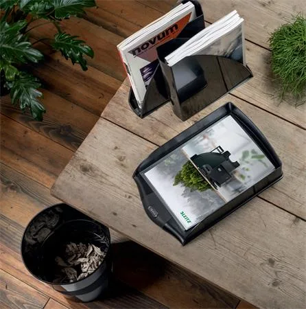 Odpadkový kôš, 15 litrový, LEITZ "Recycle", čierna 3