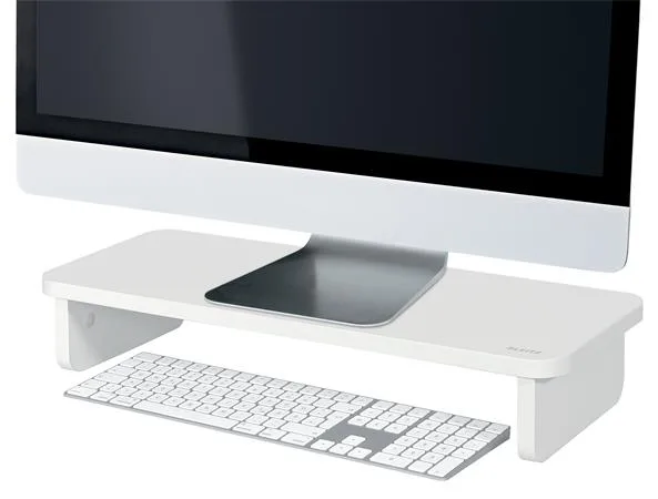Stojan na monitor, LEITZ "Ergo", biela 2