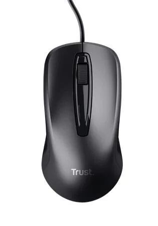 Myš, drôtová, optická, TRUST "Carve", čierna 3