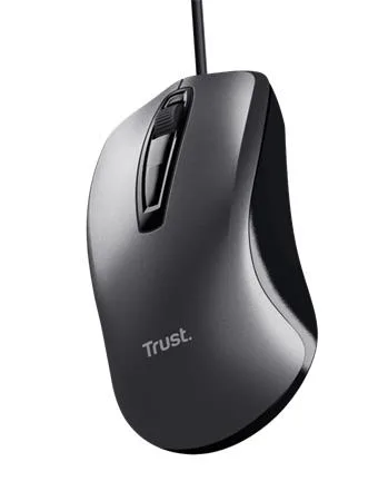 Myš, drôtová, optická, TRUST "Carve", čierna 5