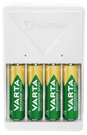 Nabíjačka batérií, AA/AAA, 4x2100 mAh AA, VARTA "Plug" 2