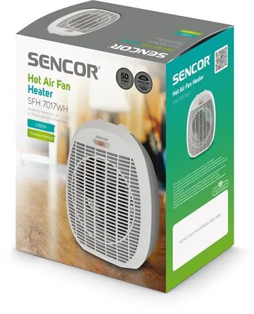 Teplovzdušný ventilátor, SENCOR "SFH7017WH", biela 3