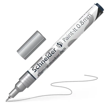 Popisovač, chrómový, 0,8 mm, SCHNEIDER "Paint-It 060" 2