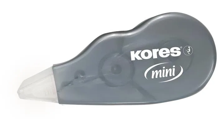 korekčný roller, 5 mm x 5 m, KORES "Mini", strieborná/zlatá 3
