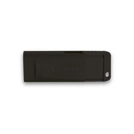 USB kľúč, 64GB, USB 2.0, VERBATIM "Slider", čierny 2