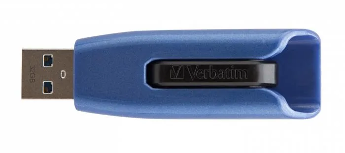 USB kľúč, 32GB, USB 3.2, 175/80 MB/sec, VERBATIM "V3 MAX", modro-čierna 2