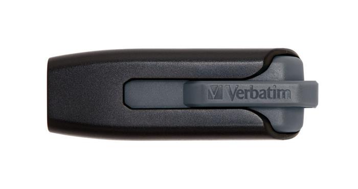 USB kľúč, 128GB, USB 3.2, 80/25 MB/sec, VERBATIM "V3", čierno-sivá 2