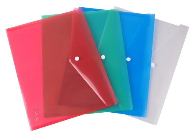Obal na patent, A4, PP, VICTORIA OFFICE, červená 2