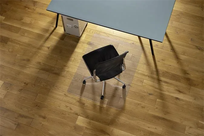 Podložka pod stoličku, na tvrdý povrch, PET, 90x120 cm, RS OFFICE "Duragrip Meta" 2