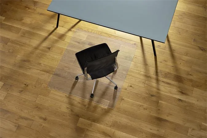 Podložka pod stoličku, na tvrdý povrch, PET, 110x120 cm, RS OFFICE "Duragrip Meta" 2