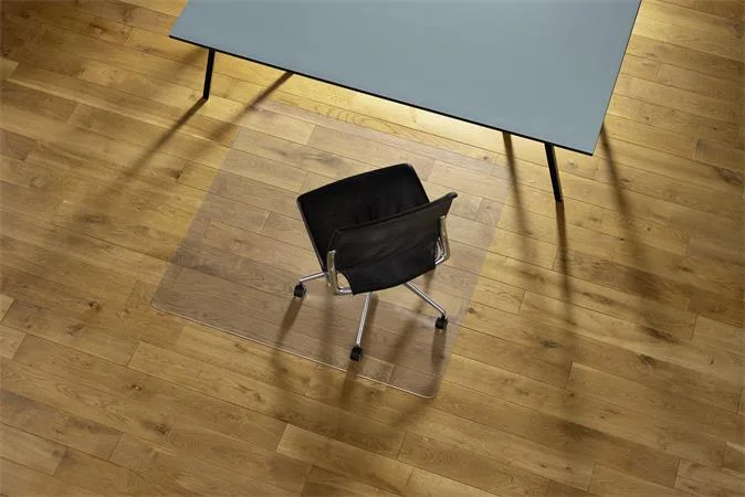 Podložka pod stoličku, na tvrdý povrch, PET, 130x120 cm, RS OFFICE "Duragrip Meta" 2