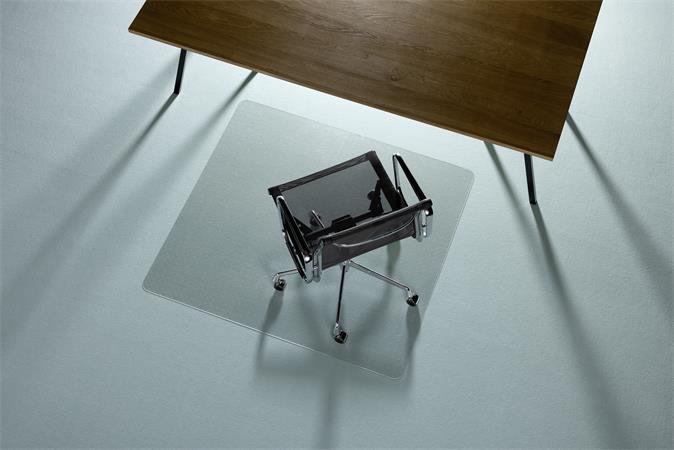Podložka pod stoličku, na koberec, polykarbonát, 130x120 cm, RS OFFICE "Ecogrip Solid" 2