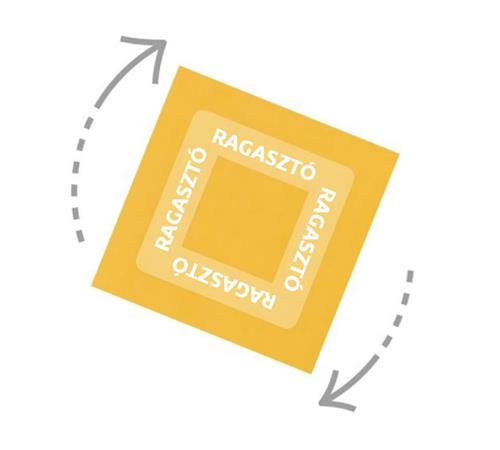 Samolepiaci poznámkový blok, 76x127 mm, 100 listov, STICK N „360°, zelená 7