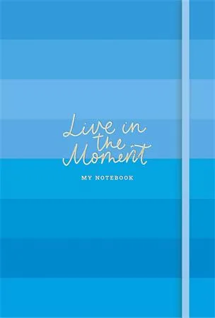 Zápisník, A5, linajkový, čistý, bodkovaný, 96 listov, tvrdá obálka, SHKOLYARYK "Live in the moment", rôzne vzory 2