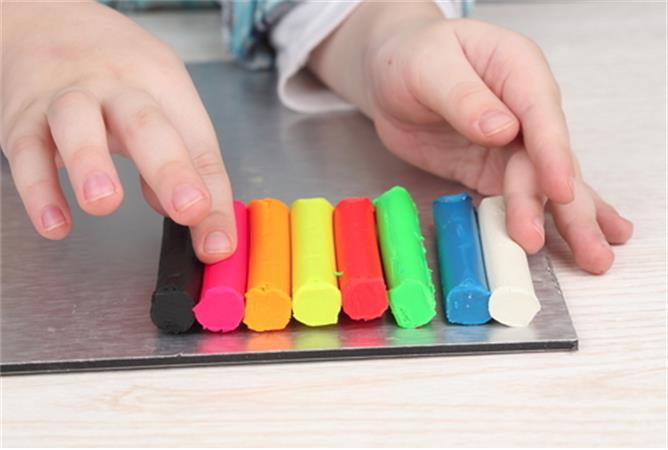 Plastelína, 200 g, 10 pastelových farieb, KORES "Plastilina" 3
