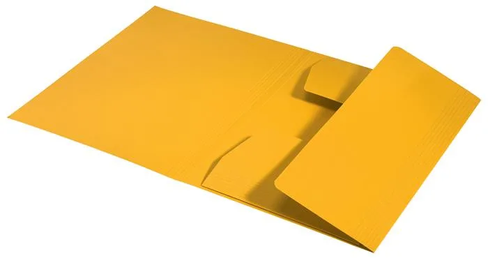 Doska s chlopňami, kartón, A4, LEITZ "Recycle", žltá 4
