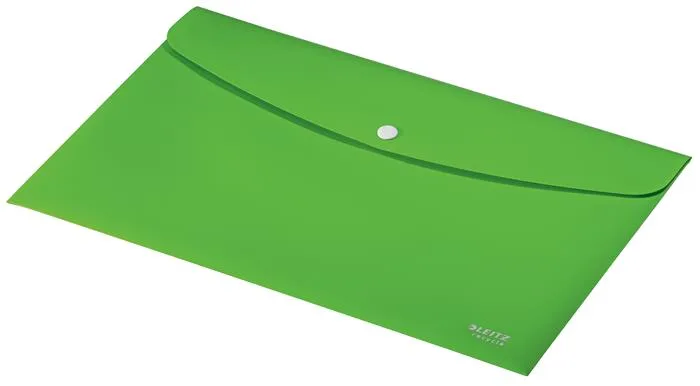 Puzdro na dokumenty, A4, PP, na patent, LEITZ "Recycle", zelená 3