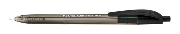 Guľôčkové pero, 1 mm, stláčací mechanizmus, STAEDTLER® "4230 M", 8 rôznych farieb 2