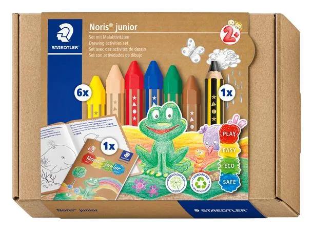 Kreatívna sada pre najmenších, STAEDTLER "Noris® junior 61 C1" 3