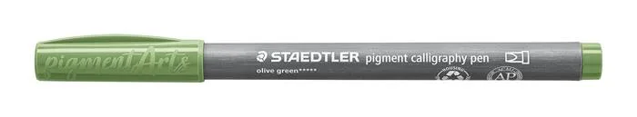 Kaligrafický popisovač, sada, 2 mm, STAEDTLER "Pigment 375", 12 rôznych farieb 5