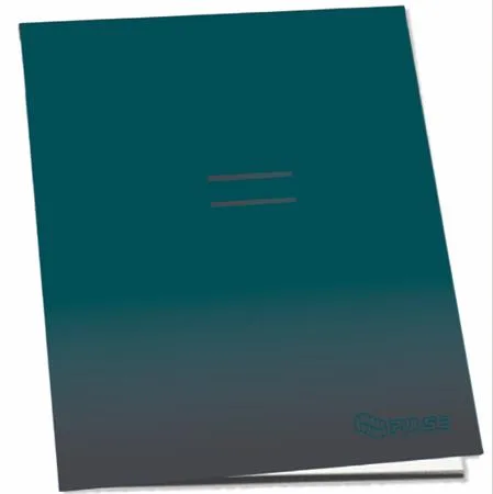 Zošit, A5, linajkový, 52 listov, PULSE "Dark Colours" 2