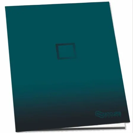 Zošit, A5, štvorčekový, 52 listov, PULSE "Dark Colours" 2
