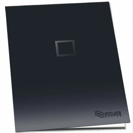 Zošit, A5, štvorčekový, 52 listov, PULSE "Dark Colours" 3