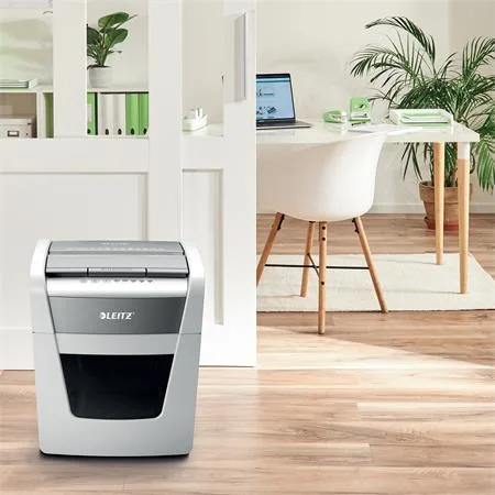 Skartovací stroj, krížový rez, 50 listov, LEITZ "IQ AutoFeed SmallOffice 50 P4 Pro" 5