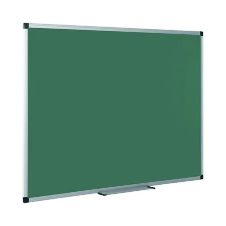 Tabuľa popisovateľná kriedou, zelený povrch, nemagnetická, 120x240 cm, hliníkový rám 2