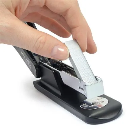 Zošívačka, 24/6, 20 listov, antibakteriálna, RAPESCO "Germ-Savvy ECO Sting Ray", čierna 3
