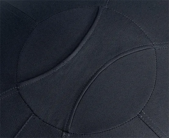 Gymnastická lopta na sedenie, so závažím proti odkotúľaniu, 65 cm, LEITZ "Ergo Active", tmavosivá 6