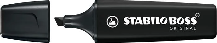 Zvýrazňovač, 2-5 mm, STABILO "BOSS original NatureColors", čierna 2