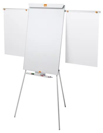 Flipchartová tabuľa, magnetický povrch, 2 pomocné ramená, NOBO "Essentials", biela 2