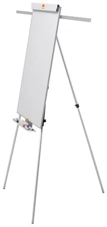 Flipchartová tabuľa, magnetický povrch, 2 pomocné ramená, NOBO "Essentials", biela 5