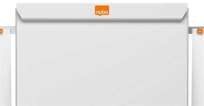 Flipchartová tabuľa, magnetický povrch, 2 pomocné ramená, NOBO "Essentials", biela 8